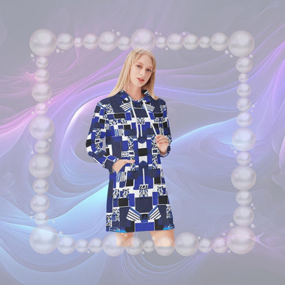 Geometric Print Hoodie Dress (4 Styles)| Iron Phoenix GHG - Iron Phoenix GHG