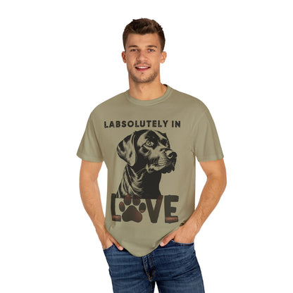 Dog Lover's Unisex T-Shirt - Absolutely in Love with Your Fur Friend, Pet Owner Gift, Animal Lover Apparel, Funny Dog Tee, Birthday Gift