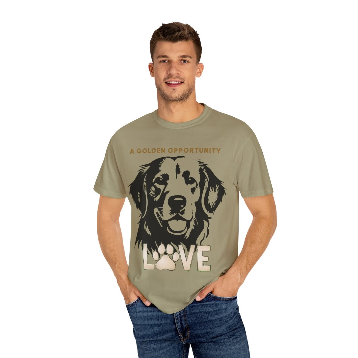 Golden Opportunity Dog T-Shirt 2025