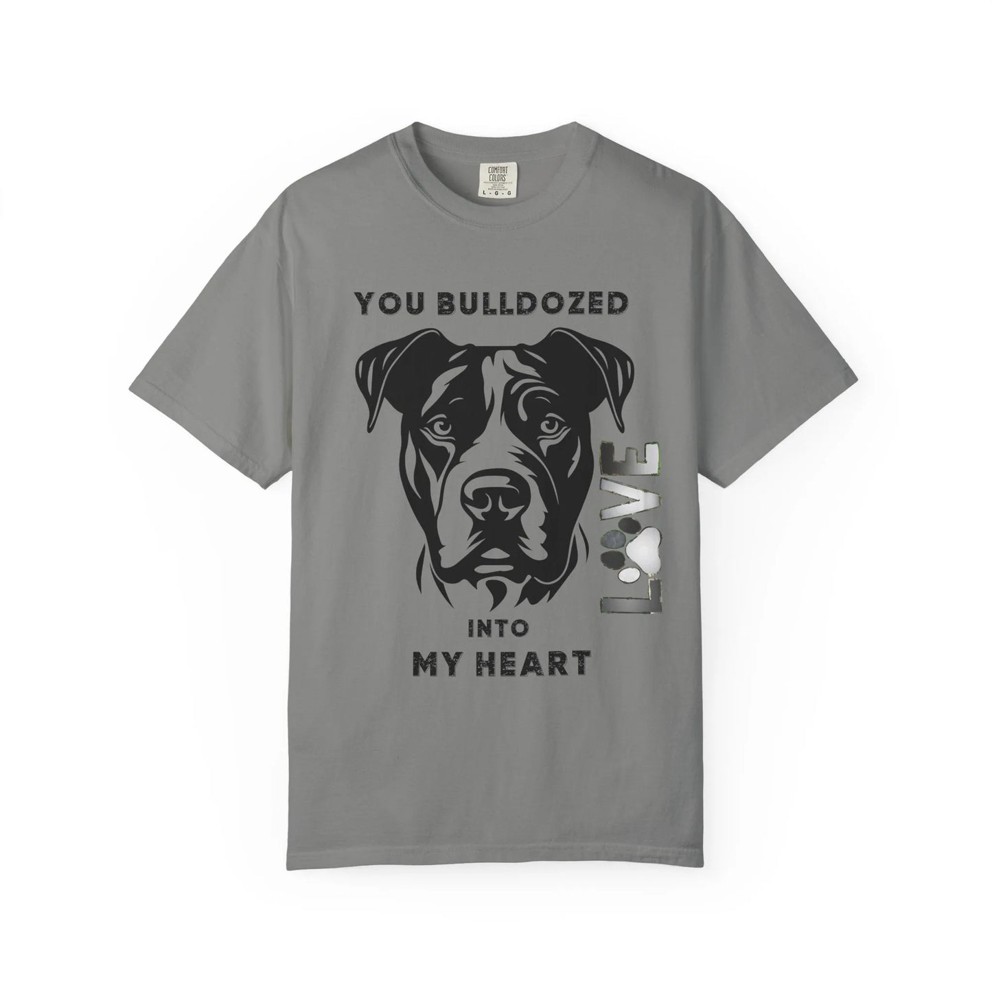 Love Bulldog Unisex T-Shirt, Perfect for Dog Lovers, Pet Owners, Animal Rescue, Gifts for Her, Birthdays, Everyday Wear
