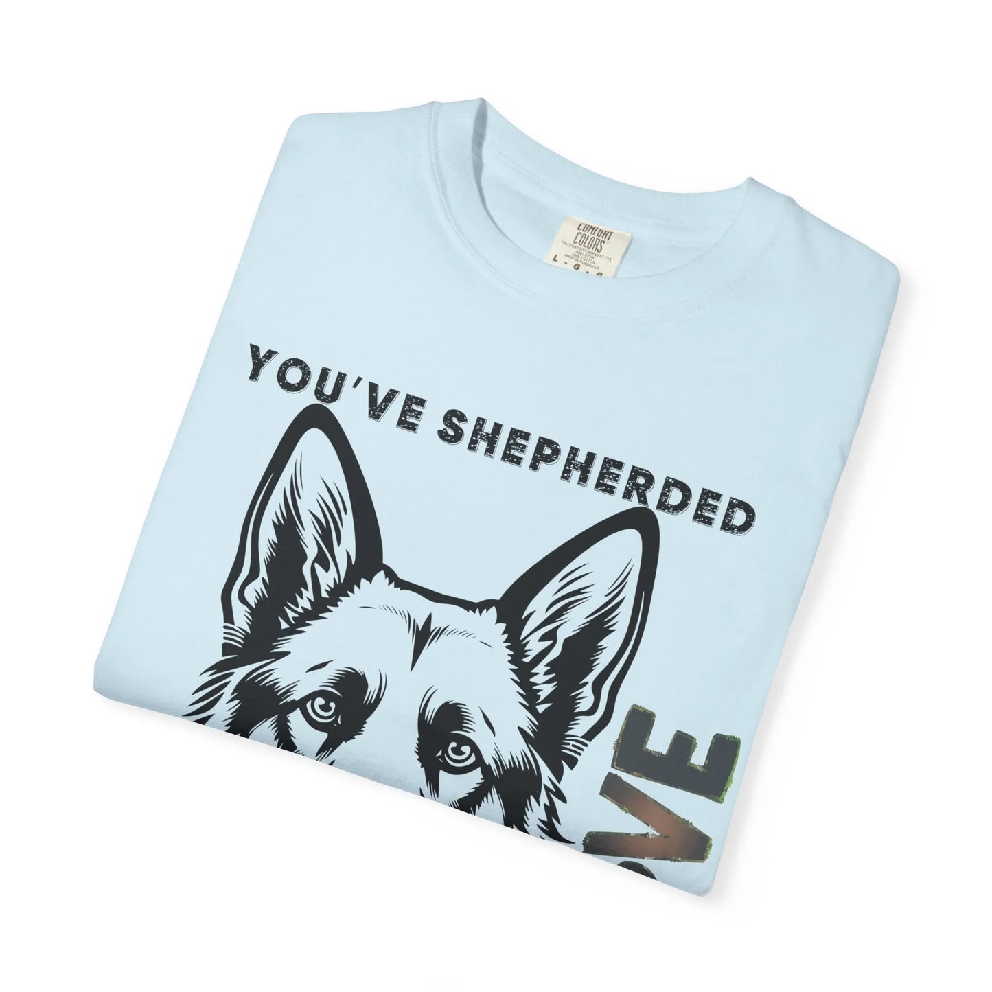 Shepherd Dog Love T-Shirt, Unisex Gift for Dog Lovers, Pet Adoption Support, Heartwarming Canine Apparel, Casual Everyday Wear