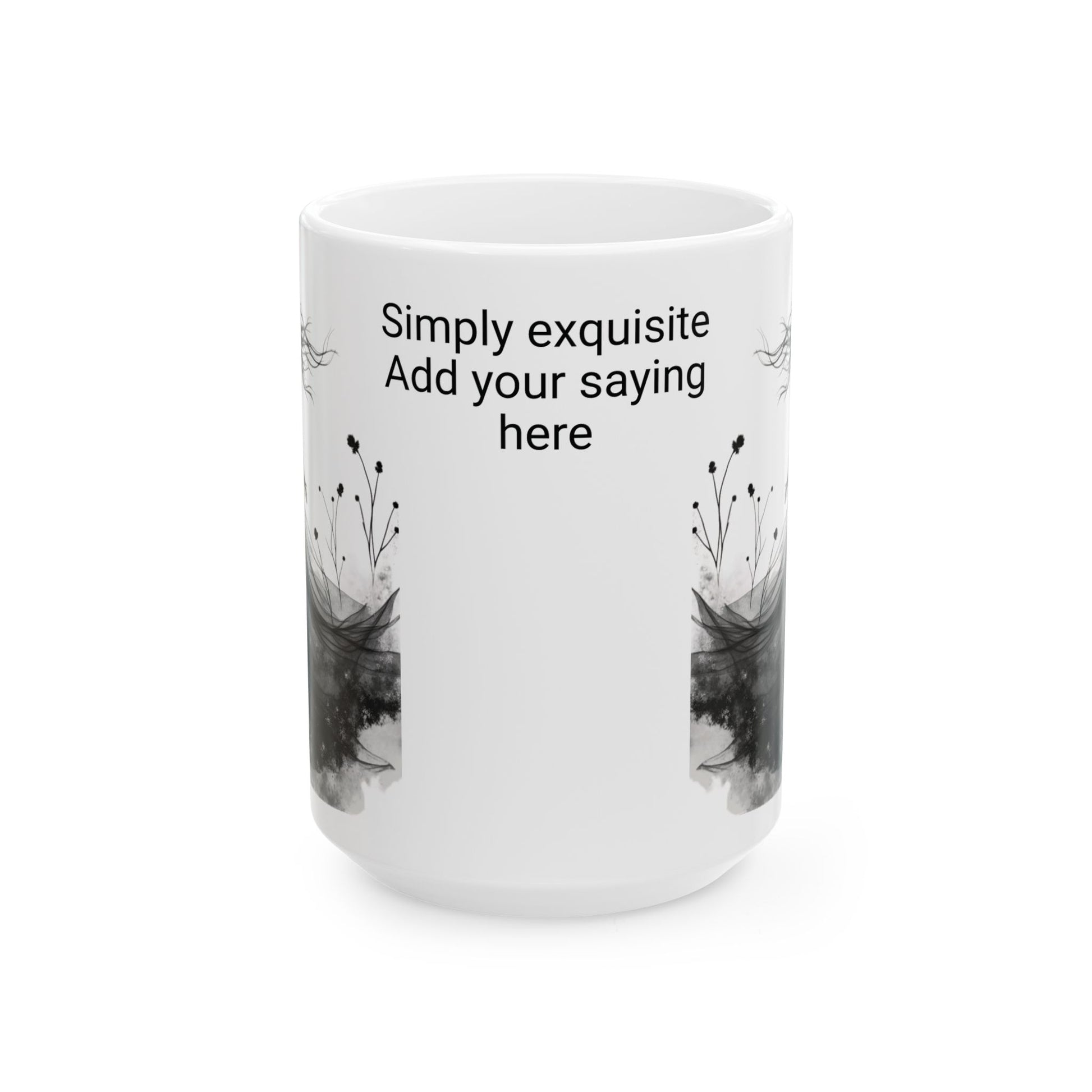 Personalized Print It Your Way Ceramic Mug | Coffee Lover Gift, Customizable Mug, Home Office Decor, Tea Cup, Unique Gift Idea - Iron Phoenix GHG