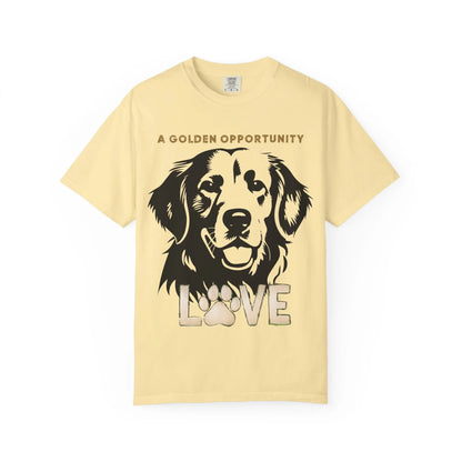 Golden Opportunity Dog T-Shirt 2025