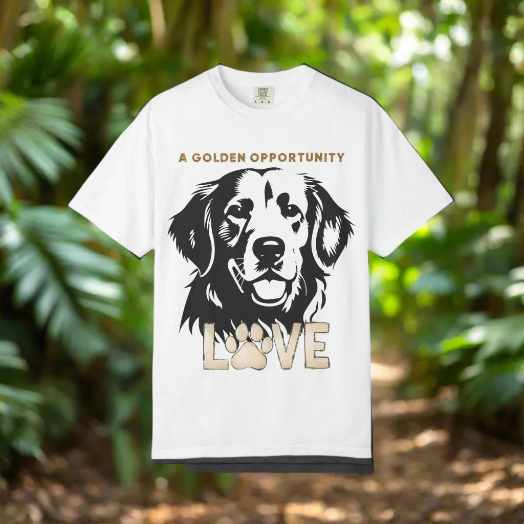 golden retriever tshirt