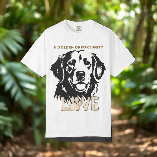 golden retriever tshirt