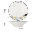 Nordic Cat Ramen Bowl – Cute Porcelain Noodle Soup Bowl for Cat Lovers - Image 6