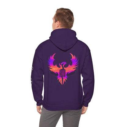 Iron Phoenix Hoodie - Unisex Sweatshirt for Strength and Inspiration