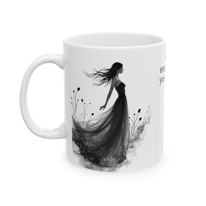 Personalized Print It Your Way Ceramic Mug | Coffee Lover Gift, Customizable Mug, Home Office Decor, Tea Cup, Unique Gift Idea - Iron Phoenix GHG