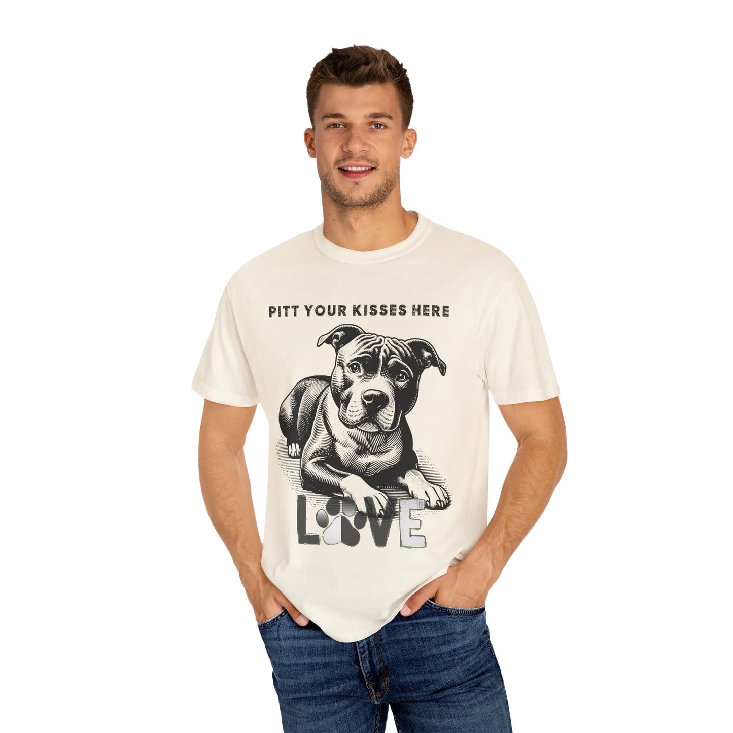 Pitt Your Kisses Here Unisex T-Shirt 2025