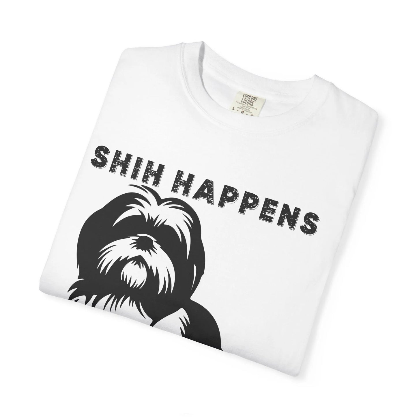 Shin Happens Dog Lover T-Shirt, Pet Owner Gift, Funny Dog Shirt, Unisex Tee, Animal Lover Apparel, Birthday Gift for Dog Moms