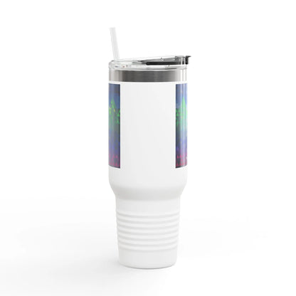 Geometric Mountain 40oz Insulated Travel Mug| Iron Phoenix GHG - Iron Phoenix GHG