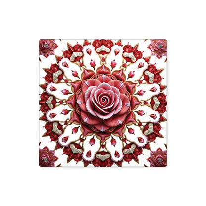 Elegant Rose Acrylic Wall Art Panels, Beautiful Home Décor, Wall Decoration, Art for Living Room, Unique Gift Ideas, Floral Design