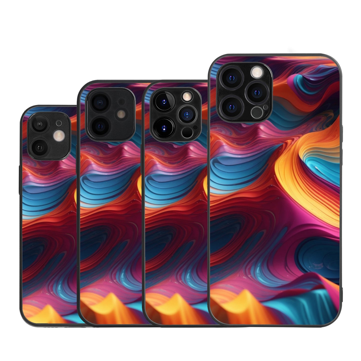 Epic Rainbow Flowers Phone Case - Iron Phoenix GHG