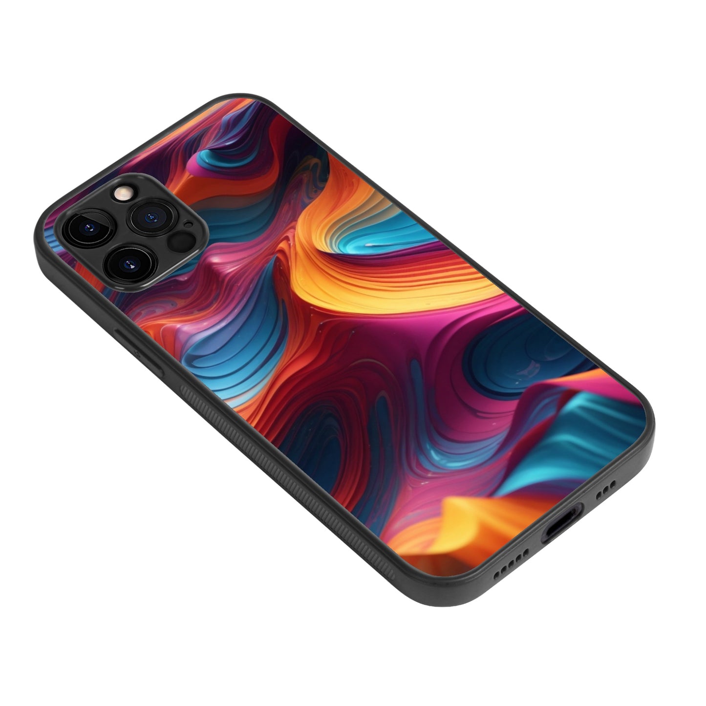 Epic Rainbow Flowers Phone Case - Iron Phoenix GHG