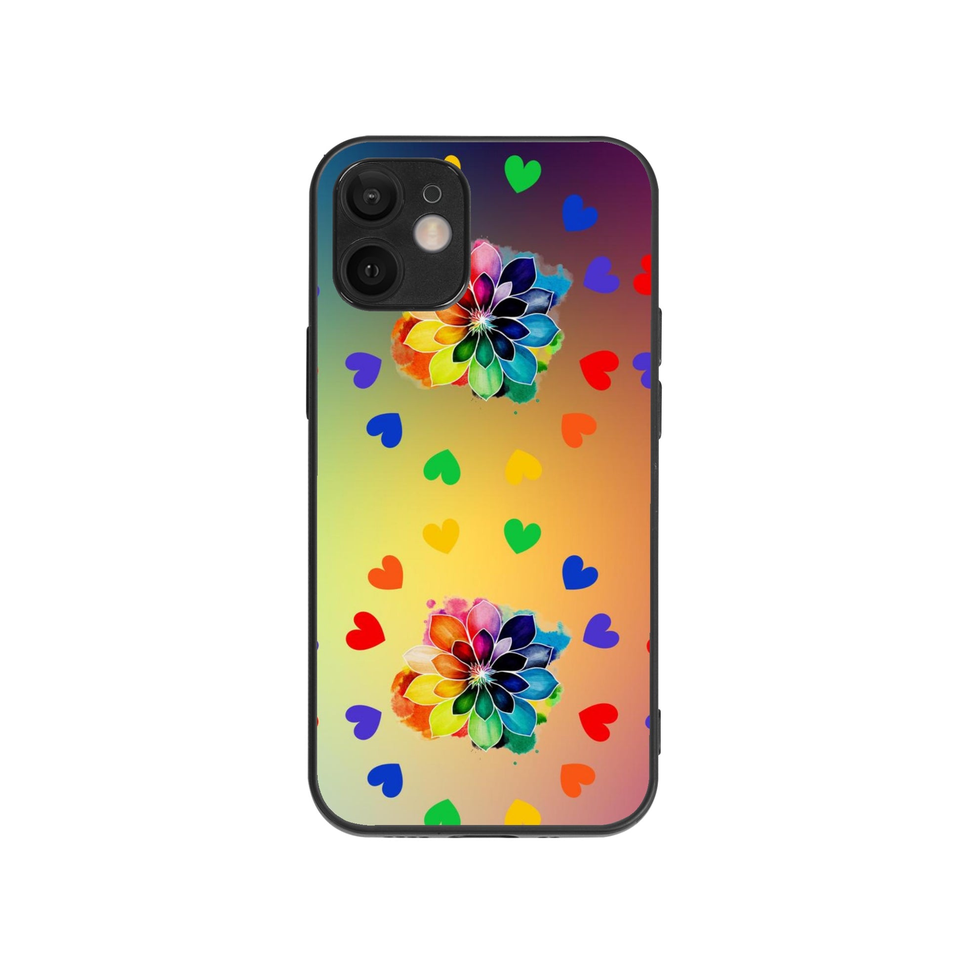 Epic Rainbow Flowers Phone Case - Iron Phoenix GHG