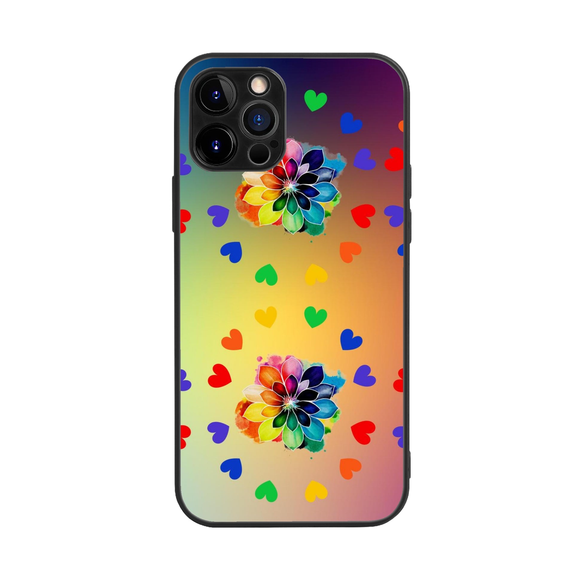 Epic Rainbow Flowers Phone Case - Iron Phoenix GHG