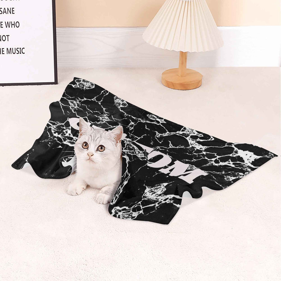 Ultra-Soft Flannel Pet Blanket – Double-Sided, 2 Sizes