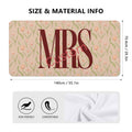 Personalized Beach Towel – MRS Floral, Ultra-Soft Quick-Dry Comfort - Image 5