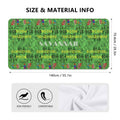 Personalized Green Survival Mode Towel - Cotton Blend - Image 5