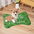 Funny Gamer Pet Rug - Green Non-Slip Mat - Image 2