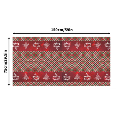 Festive Christmas Tablecloths in 7 Vibrant Colors for Holiday Cheer