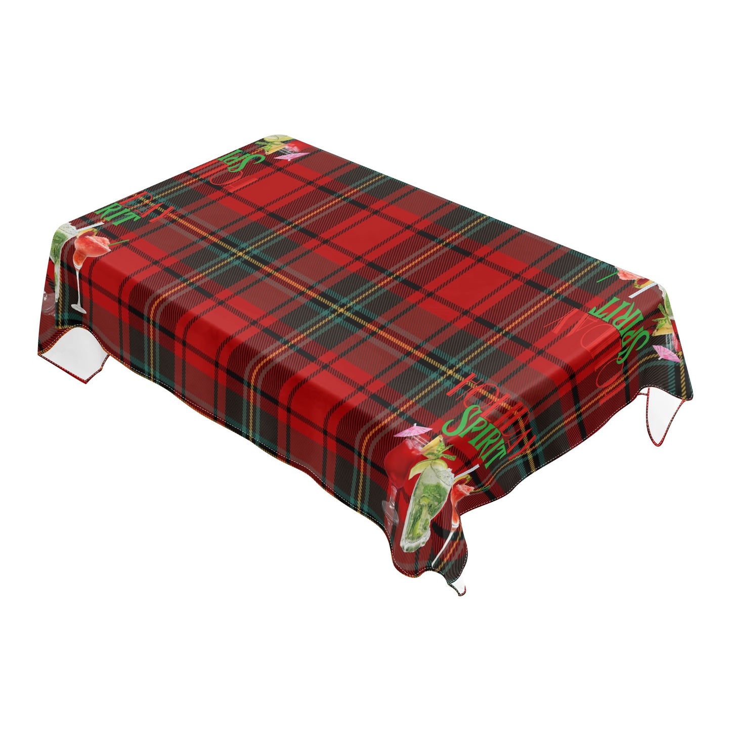 Festive Christmas Tablecloths in 7 Vibrant Colors for Holiday Cheer