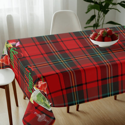 Festive Christmas Tablecloths in 7 Vibrant Colors for Holiday Cheer