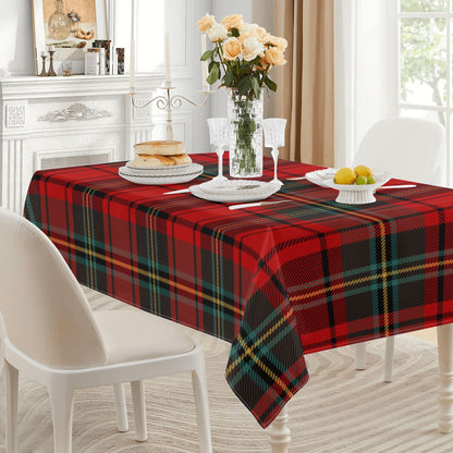 Festive Christmas Tablecloths in 7 Vibrant Colors for Holiday Cheer