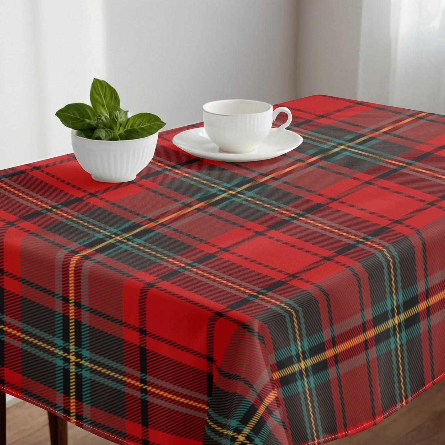 Festive Christmas Tablecloths in 7 Vibrant Colors for Holiday Cheer