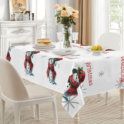 Festive Christmas Tablecloths in 7 Vibrant Colors for Holiday Cheer