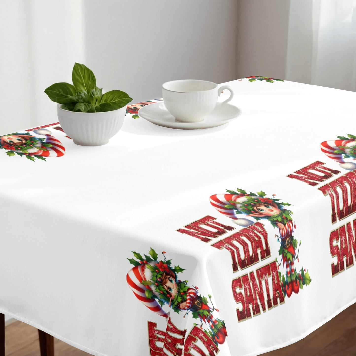 Festive Christmas Tablecloths in 7 Vibrant Colors for Holiday Cheer