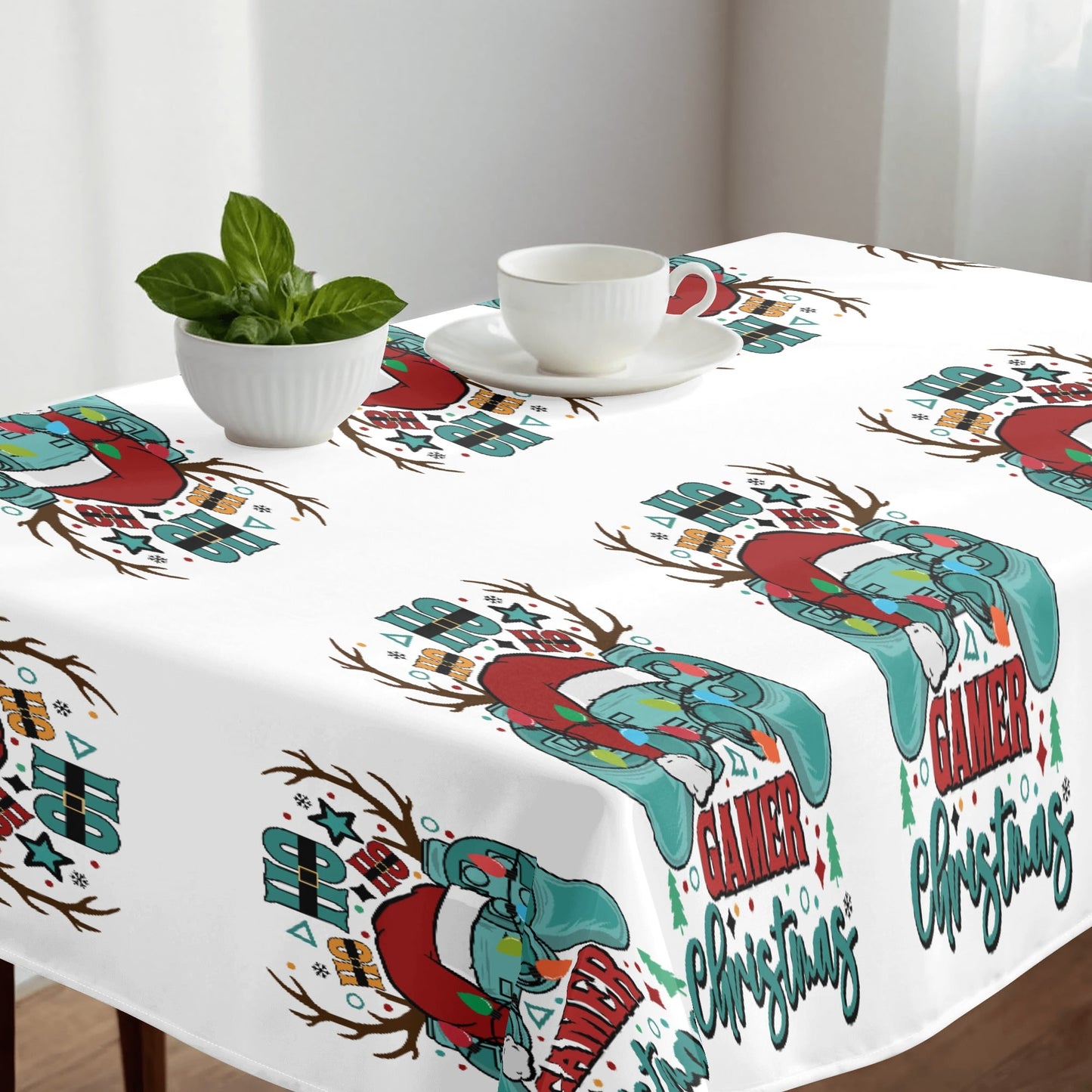 Festive Christmas Tablecloths in 7 Vibrant Colors for Holiday Cheer