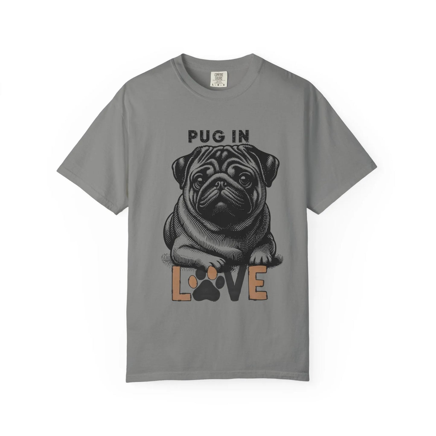 Pug Love T-Shirt, Unisex Dog Lover Tee, Cute Pet Apparel, Gift for Pet Owners, Animal Lover Shirt, Comfortable Casual Wear