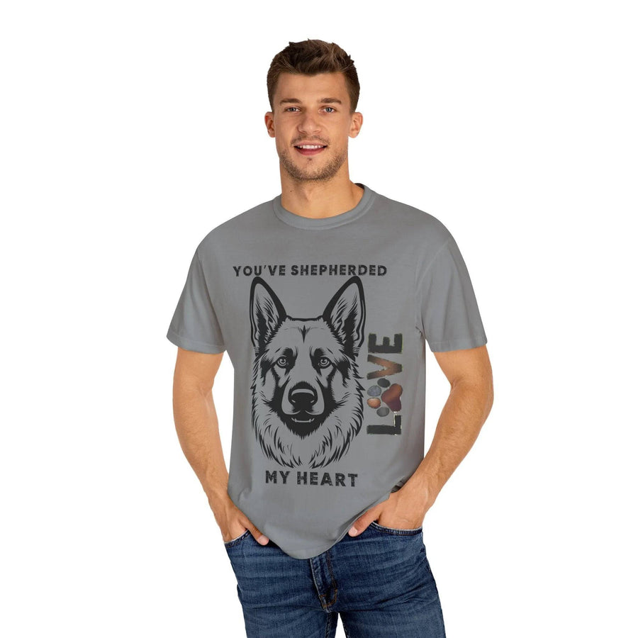 Shepherd Dog T-shirt - Cozy Unisex Tee, Pet Lover Gift - Iron Phoenix GHG