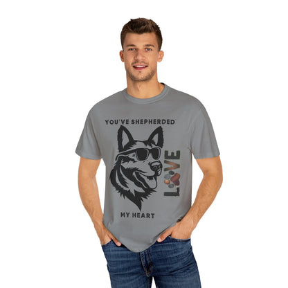 Cute Dog Lover T-shirt, Unisex Love T-shirt, Gift for Dog Owners, Custom Pet Shirt, Funny Dog Lovers Apparel