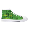 Survival Game Style Rubber High Top Canvas Shoes for Men and Women - Image 5