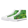 Survival Game Style Rubber High Top Canvas Shoes for Men and Women - Image 1