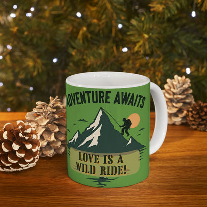 Adventure Awaits Ceramic Mug 2025