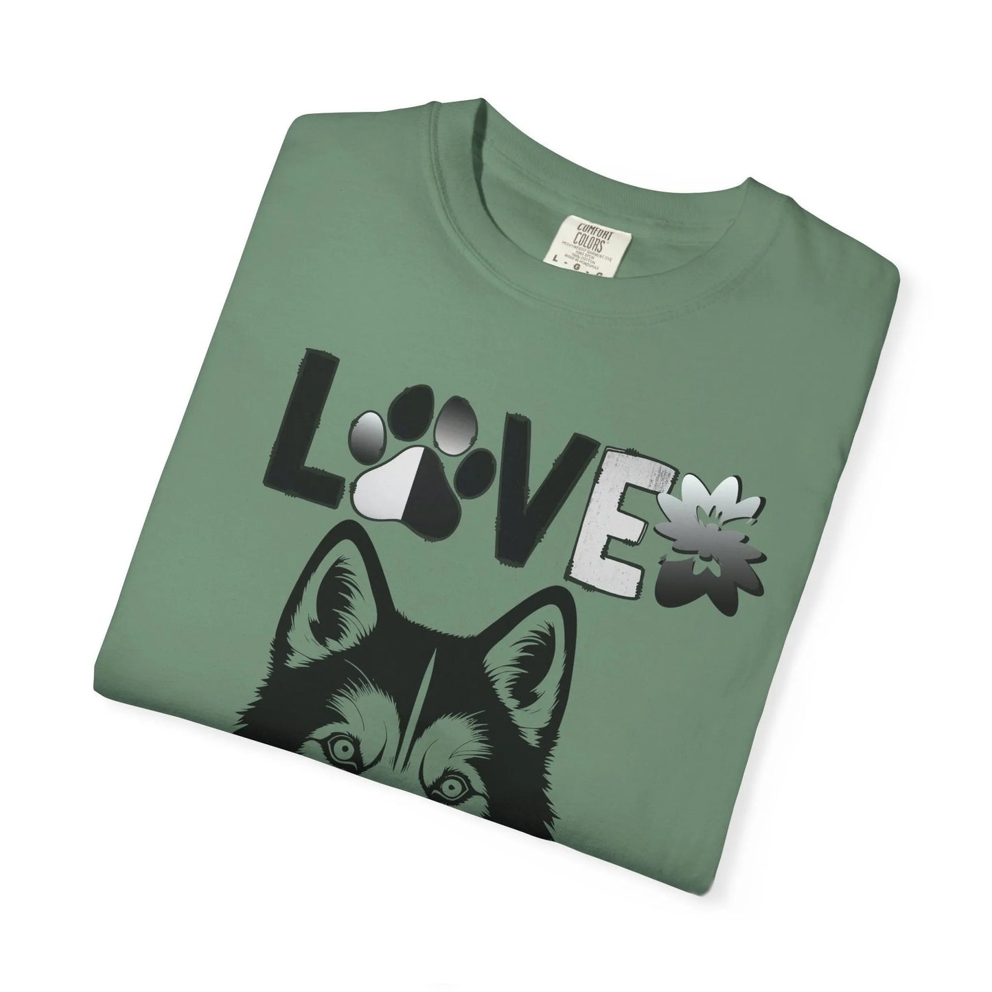 Love Got Me Howlin' Unisex T-Shirt, Cute Dog Lover Tee, Pet Owner Gift, Animal Rescue Shirt, Casual Everyday Wear, Gift for Dog Lovers