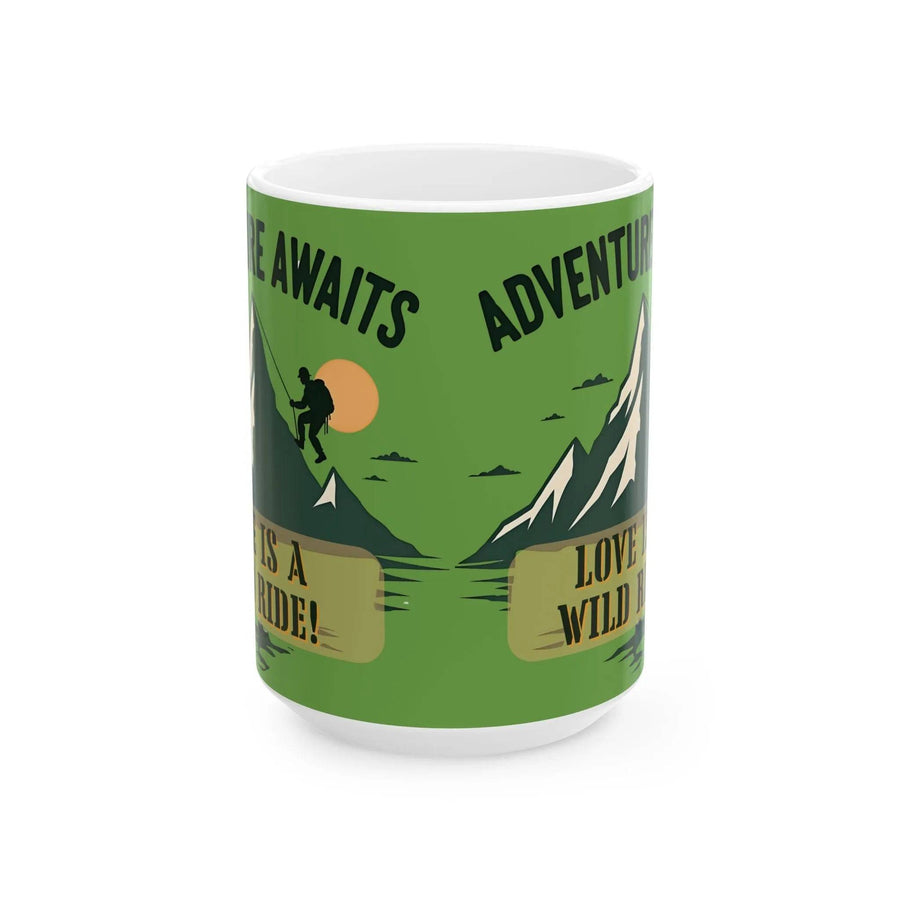 Adventure Awaits Ceramic Mug 2025 - Iron Phoenix GHG