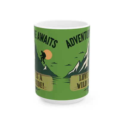 Adventure Awaits Ceramic Mug 2025