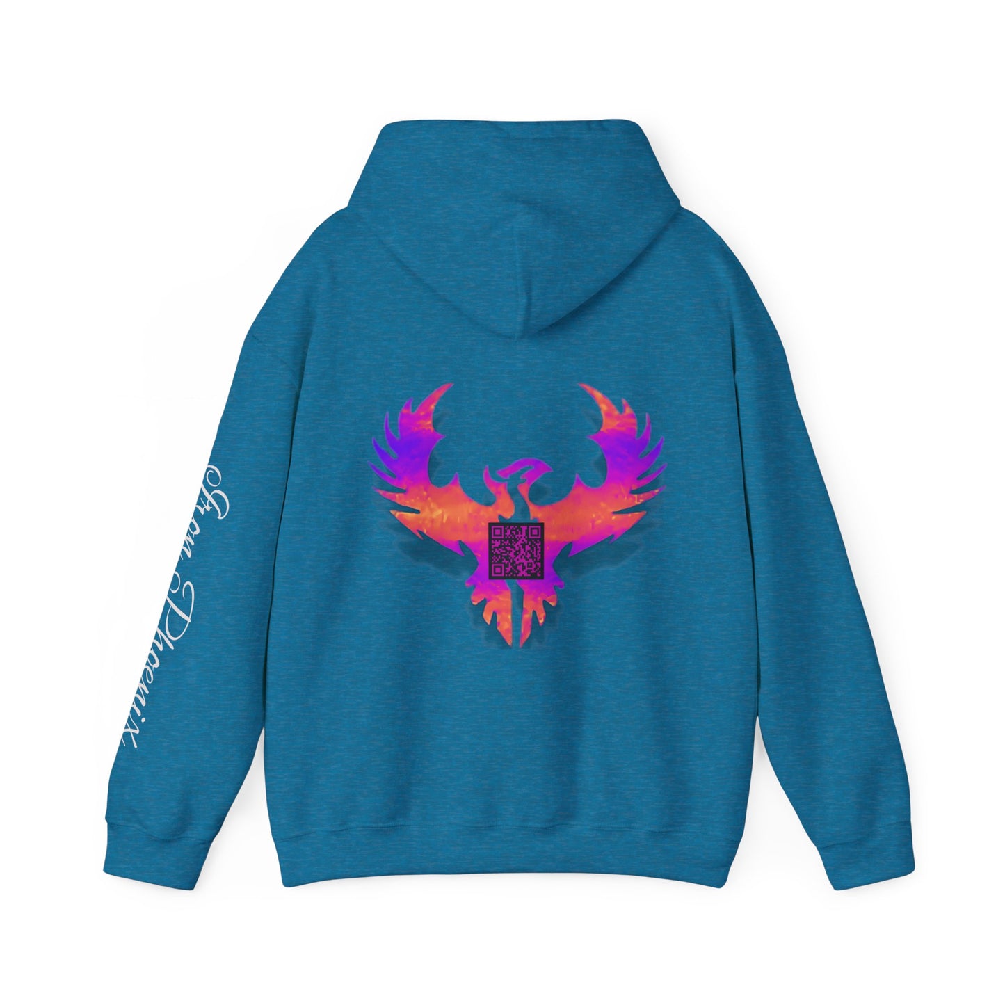 Gamer Phoenix Hoodie, Etsy QR, Cozy Gaming Wear