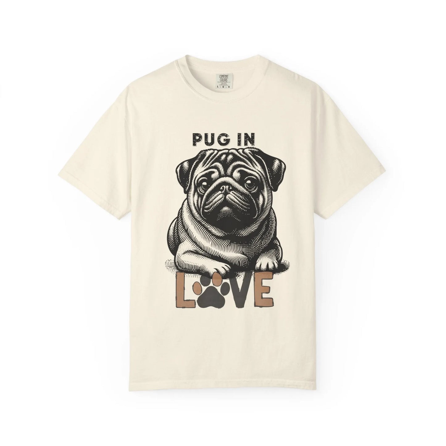 Pug Love T-Shirt, Unisex Dog Lover Tee, Cute Pet Apparel, Gift for Pet Owners, Animal Lover Shirt, Comfortable Casual Wear