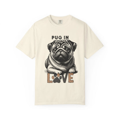 Pug Love T-Shirt, Unisex Dog Lover Tee, Cute Pet Apparel, Gift for Pet Owners, Animal Lover Shirt, Comfortable Casual Wear