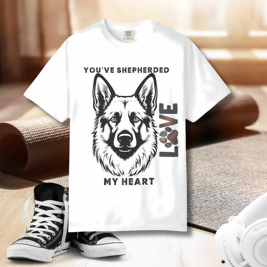 Shepherd Dog T-shirt - Cozy Unisex Tee, Pet Lover Gift - Iron Phoenix GHG