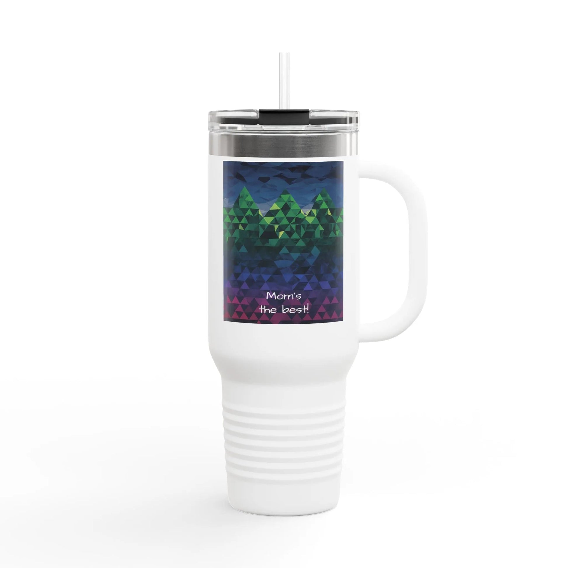 Colorful Insulated Travel Mug - 40oz, Leak-Proof, Perfect Gift - Iron Phoenix GHG