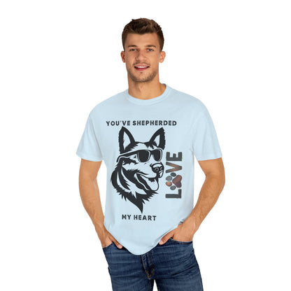 Cute Dog Lover T-shirt, Unisex Love T-shirt, Gift for Dog Owners, Custom Pet Shirt, Funny Dog Lovers Apparel