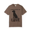 Black Lab T-shirt - Modern Silhouette Comfort Tee - Image 4