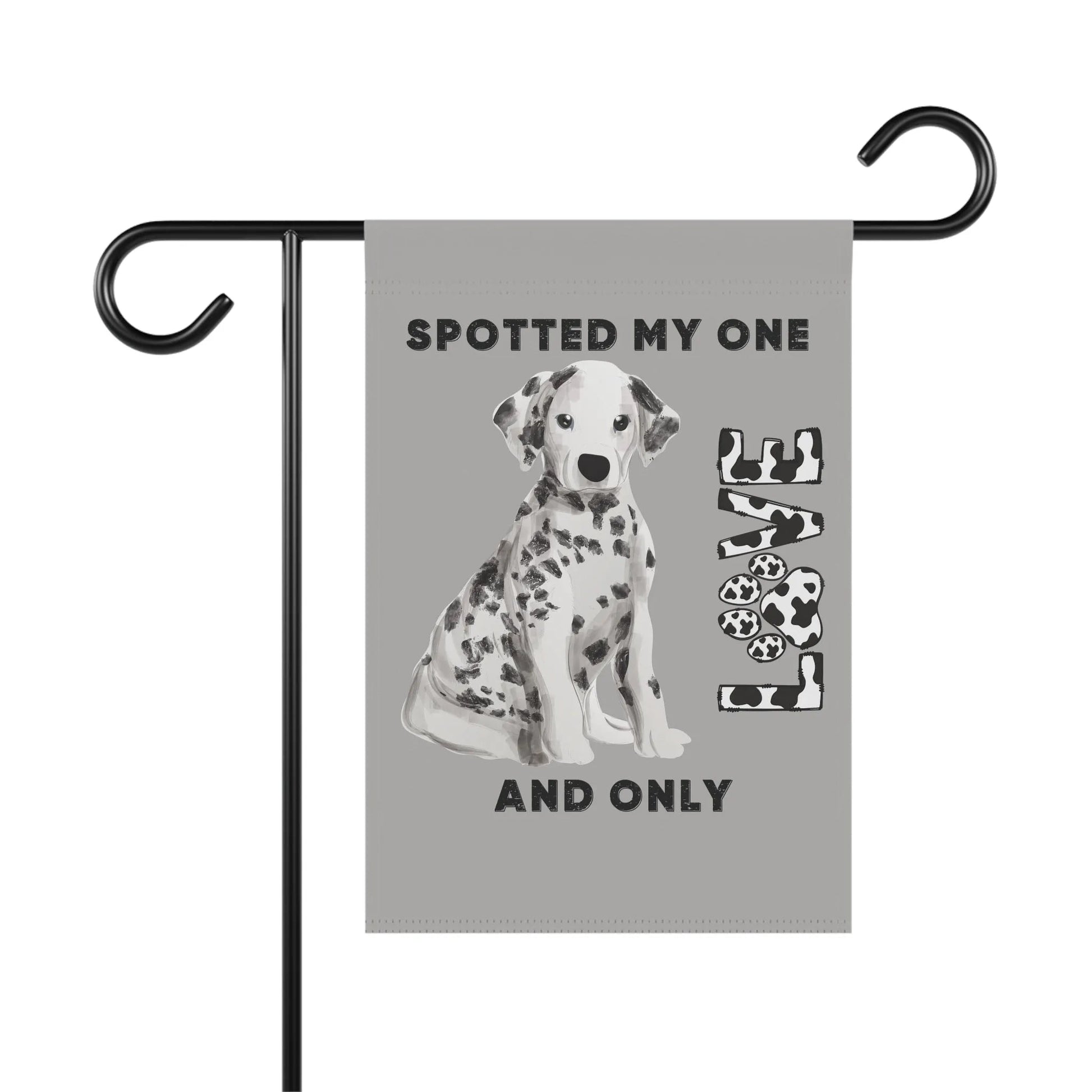 Dog Love Garden Banner, Outdoor Decor for Pet Lovers, Home & Garden Flag, Puppy Gift, Personalized Dog Decorations - Iron Phoenix GHG