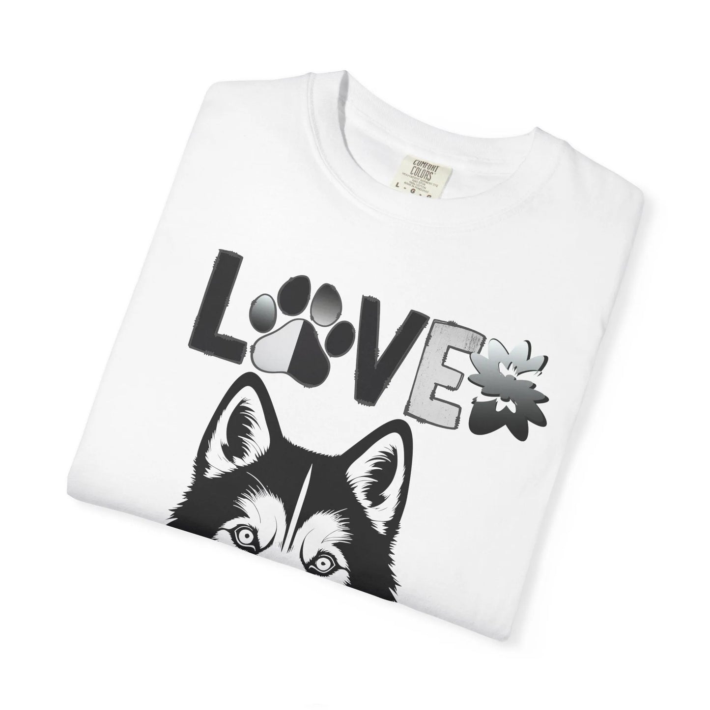Love Got Me Howlin' Unisex T-Shirt, Cute Dog Lover Tee, Pet Owner Gift, Animal Rescue Shirt, Casual Everyday Wear, Gift for Dog Lovers